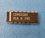 (5PCS) CD4503BE Bus Driver, 2-Func, 4-Bit, True Output, CMOS, PDIP16