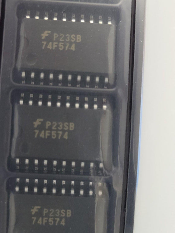 (10 PCS) 74F574SCX FSC IC FF D-TYPE SNGL 8BIT 20SOIC