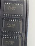 (10 PCS) 74F574SCX FSC IC FF D-TYPE SNGL 8BIT 20SOIC