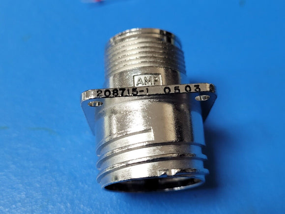 (1PC) 208715-1 7 Position Circular Connector Receptacle Housing Panel Mount ROHS