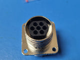 (1PC) 208715-1 7 Position Circular Connector Receptacle Housing Panel Mount ROHS