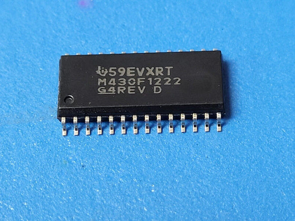 (2 PCS) MSP430F1222IDWR TI IC MCU 16BIT 4KB FLASH 28SOIC ROHS