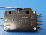 (1 PC) UNIMAX DAT SNAP ACTION LIMIT SWITCH 15A, 3/4 HP, 125VAC, 1 1/2 HP, 250VAC