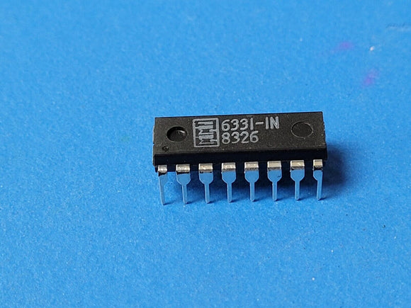 (1 PC) 6331-1N MMI OTP ROM, 32X8, 50ns, TTL, PDIP16