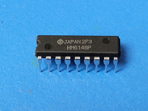 (1 PC) HM6148P HITACHI Standard SRAM, 1KX4, 70ns, CMOS, PDIP18