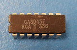 (2PCS) CA3045F RCA Transistor, 0.05A, 5-Element, Silicon, NPN, DIP14