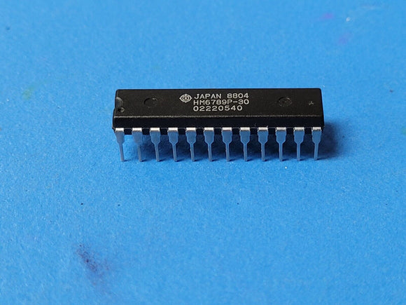 (1 PC) HM6789P-30 HITACHI Standard SRAM, 16KX4, 30ns, BICMOS, PDIP24