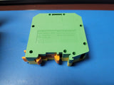 (1 PC) 3009121 PHOENIX DIN Rail Terminal Blocks UKH 50 GNYE, Obsolete