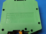 (1 PC) 3009121 PHOENIX DIN Rail Terminal Blocks UKH 50 GNYE, Obsolete