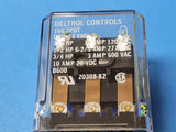 (1 PC) 20308-82 DELTROL Electromechanical Relay 24VAC 72Ohm 13A 3PDT