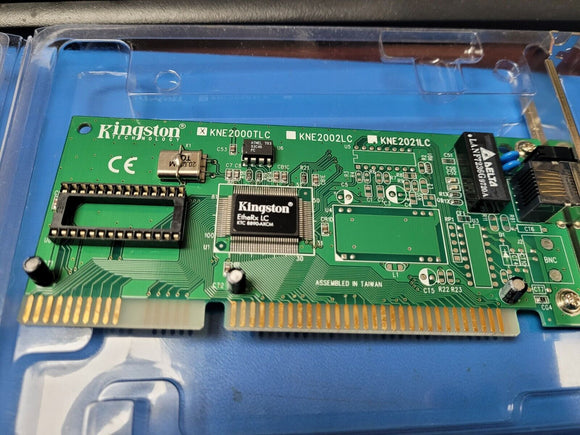 (1 PC) Kingston KNE2000TLC MC/NETW-TP-00 16-Bit ISA Ethernet Adapter Card