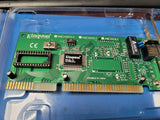 (1 PC) Kingston KNE2000TLC MC/NETW-TP-00 16-Bit ISA Ethernet Adapter Card
