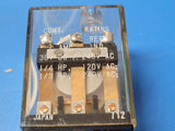 (1PC) A410-366186-12 GARDIAN 1510-3C-12A RELAY 10AMP 12VAC COIL 50/60HZ 11 BLADE