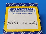 (1 PC) 1495S-2C-24D Guardian Electric Relay - DPDT - 24VDC - 2A A410-367021-33