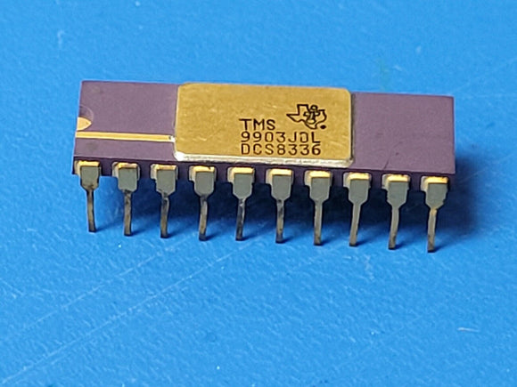 (1 PC) TMS9903JDL TI Micro Peripheral IC, MOS, GOLD CDIP20