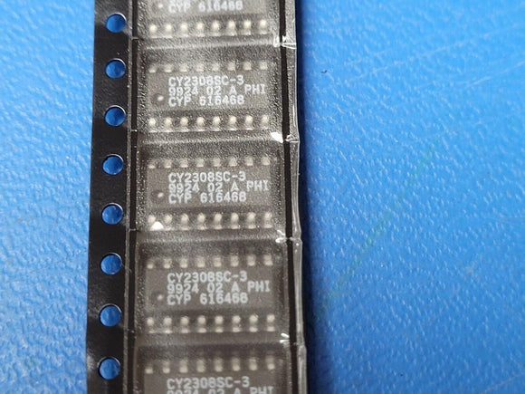 (2 PCS) CY2308SC-3 CYPRESS  IC FANOUT BUFFER 3V 16SOIC