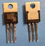 (2PCS) TIC216D TIC216D-S Bourns 4 Quadrant Logic Level TRIAC, 400V, 6A, TO-220