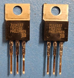 (2PCS) TIC216D TIC216D-S Bourns 4 Quadrant Logic Level TRIAC, 400V, 6A, TO-220