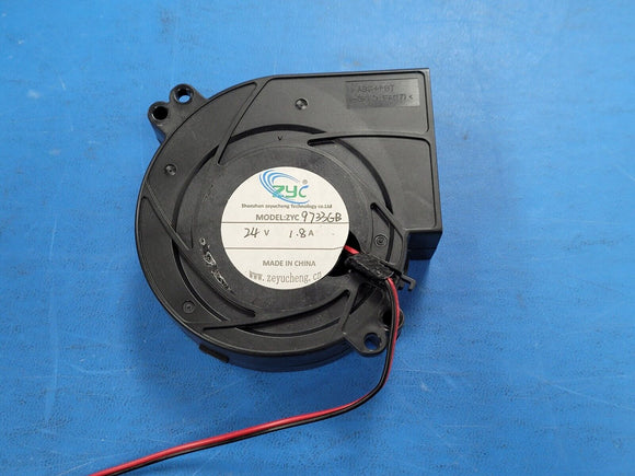 (1 pc) 9733GB ZYC 9733 dc blower fan 12V 24V 1.8A Size 97*94*33mm