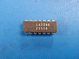 (1 PC) CA3086 CA3086F RCA/FSC RF Transistor 0.05A 5-Element NPN CDIP14