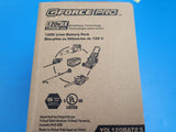 (1 PC) YOL120BAT2.5 G-FORCE PRO 120V 120vRX Lithium Ion 2.5 aH Battery