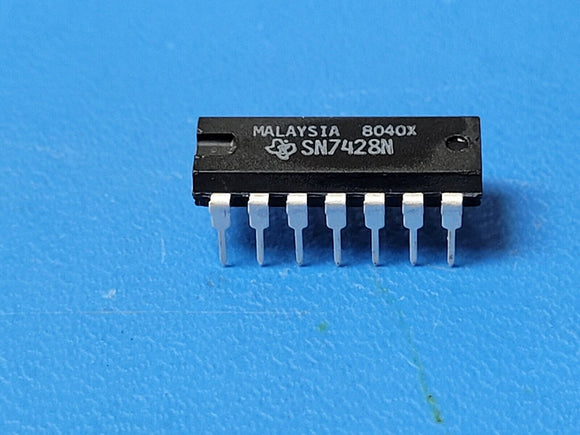 (1 PC) SN7428N TI NOR Gate, 4-Func, 2-Input, TTL, PDIP14