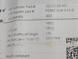 (5 PCS) PDM2-S24-S12-S CUI DC DC CONVERTER 12V 2W ROHS