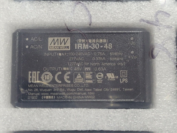 (1 PC) IRM-30-48 MEAN WELL AC/DC CONVERTER 48V 30W ROHS