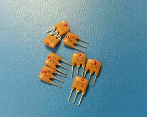 (10 PCS) SFE10.7MA8 Ceramic PIEZO Filter 10.7Mhz 3dB Bandwidth 280kHz ± 50