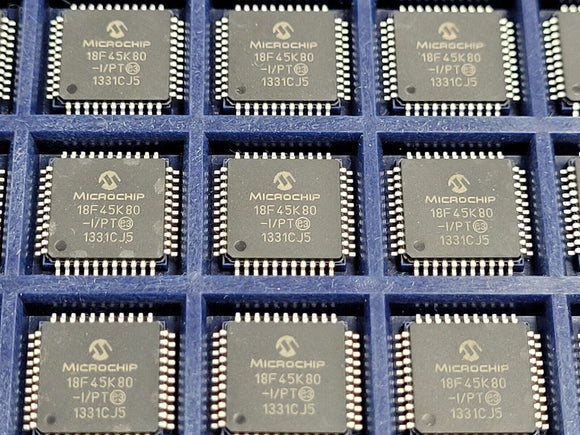 (1 PC) PIC18F45K80-I/PT MICROCHIP IC MCU 8BIT 32KB FLASH 44TQFP ROHS