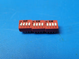 (3 PCS) BD04 C&K SWITCH, SWITCH SLIDE DIP 4 POSITION SPST 0.1A 5V