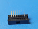 (10 PCS) BH1R-14SBB-L AMTEK IDC Box Header 14 PIN 2.54mm SMT/Right Angle