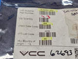 (3 PCS) 41-NWB5H-NWO VVC PMI LED .250" HI HAT PIN 5V BLUE ROHS