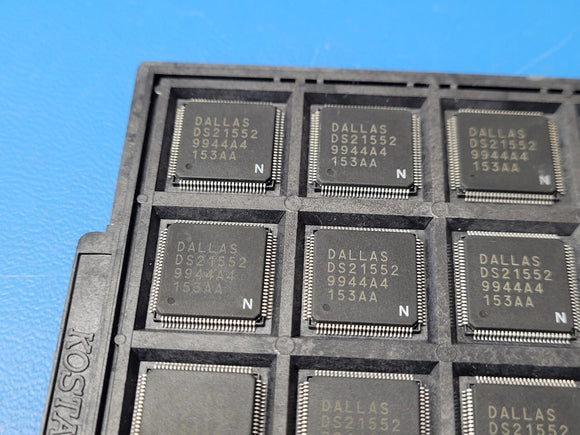 (1 PC) DS21552LN Telecom IC Single-Chip Transceiver 100-LQFP (14x14)