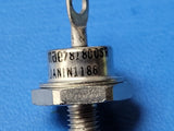 (1 PC) JAN1N1186 5961-00-833-3042 DIODE STANDARD 200V 35A DO5