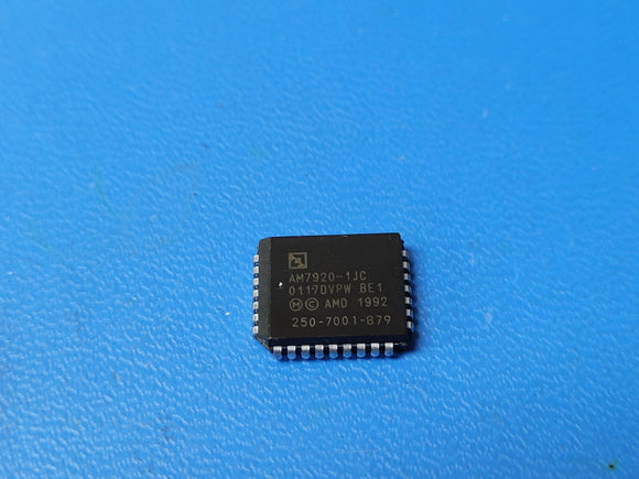 (1 PC) AM7920-1JC AMD SLIC, 2-4 Conversion, Bipolar, PLCC-32