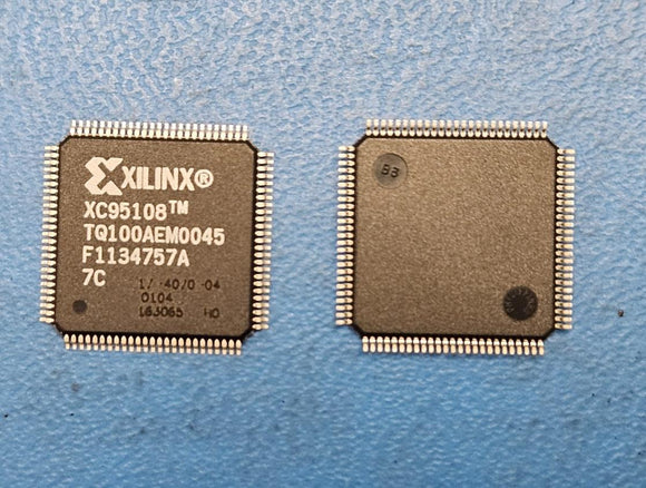 (1PC) XC95108-7TQ100C XILINX Flash PLD, 7.5ns, 108-Cell, CMOS, PQFP100