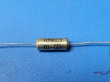 (10 PCS) M39003/01-2608J Hermetically Sealed Tantalum Cap. 4.7µF 50V 10% Axial