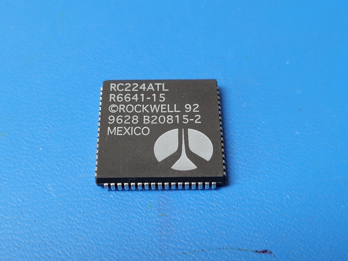 (1 PC) RC224ATL68 (R6641-15) ROCKWELL Modem, CMOS, PLCC68 – Specialty ...