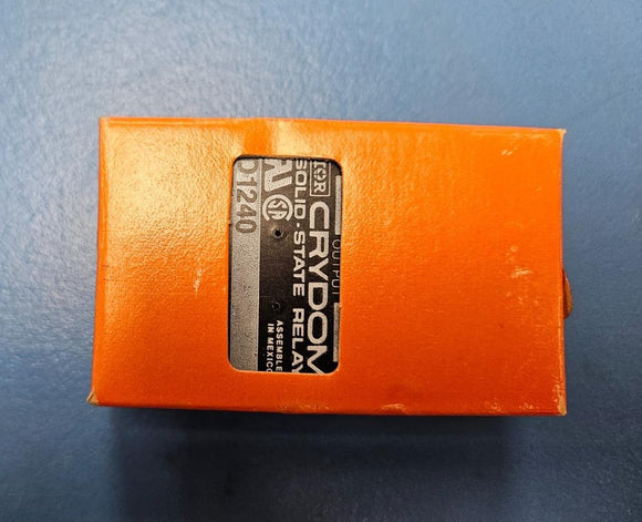 (1) D1240 Crydom SSR 40A 120V Panem Mount
