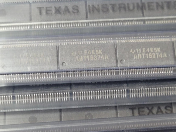 (10 PCS) SN74ABT16374ADL TI Flip Flop Tri-State 16bit 48 Pin SSOP