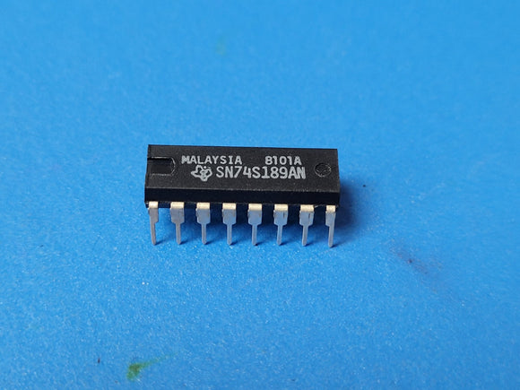 (1 PC) SN74S189AN TI Standard SRAM, 16X4, 35ns, TTL, PDIP16