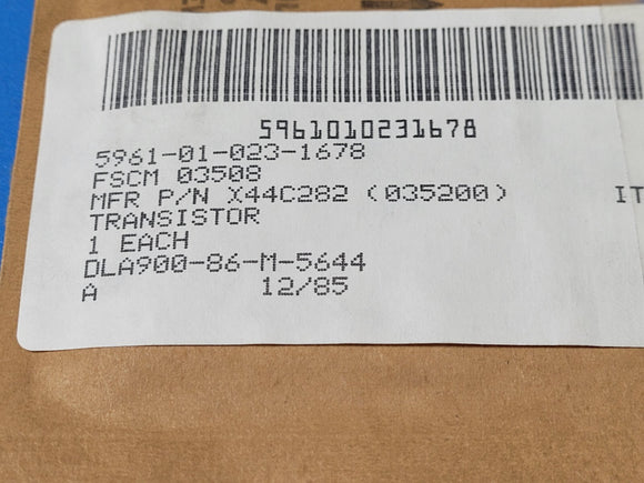(1 PC) 5961-01-023-1678(X44C282) GE TRANSISTOR Silicon TO-220