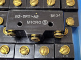 (1 PC) BZ2R21A2 MICRO SWITCH, SNAP ACTION SWITCH SPDT 10A 125V