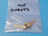 (3 PCS) 2N4093 MOTOROLA, JFET Transistor, 1-Element, N-Channel, Silicon, TO-18