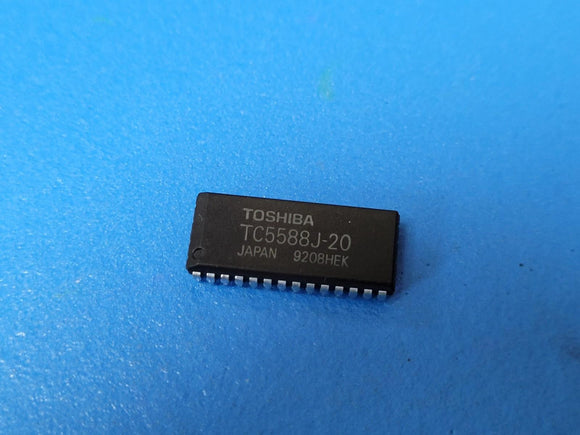 (2 PCS) TC5588J-20 TOSHIBA Cache SRAM, 8KX8, 20ns, CMOS, SOJ-28