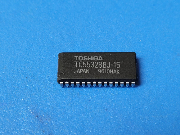 (2 PCS) TC55328BJ-15 TOSHIBA Cache SRAM, 32KX8, 15ns, CMOS, SOJ-28