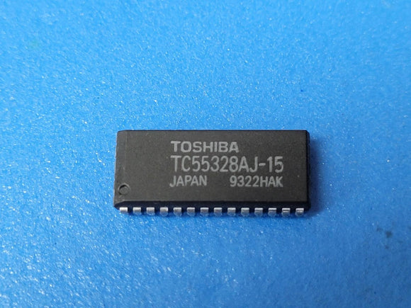 (2 PCS) TC55328AJ-15 TOSHIBA Cache SRAM, 32KX8, 15ns, CMOS, SOJ-28