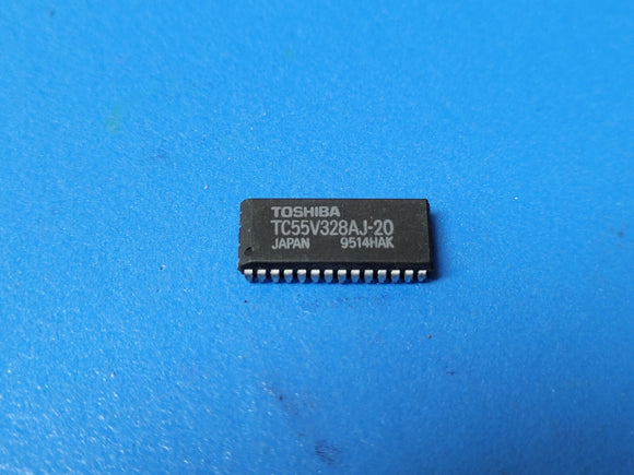 (2 PCS) TC55V328AJ-20 TOSHIBA Cache SRAM, 32KX8, 20ns, CMOS, SOJ-28