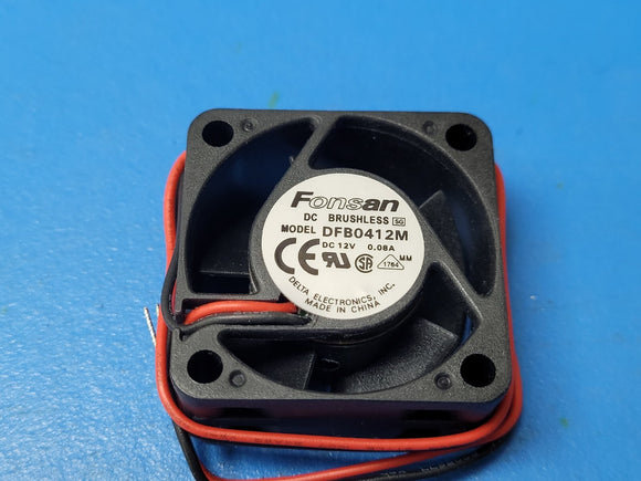 (1 PC) DFB0412M FONSAN FAN / DC12V .08 Amp DC BRUSHLESS